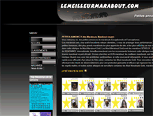 Tablet Screenshot of lemeilleurmarabout.com
